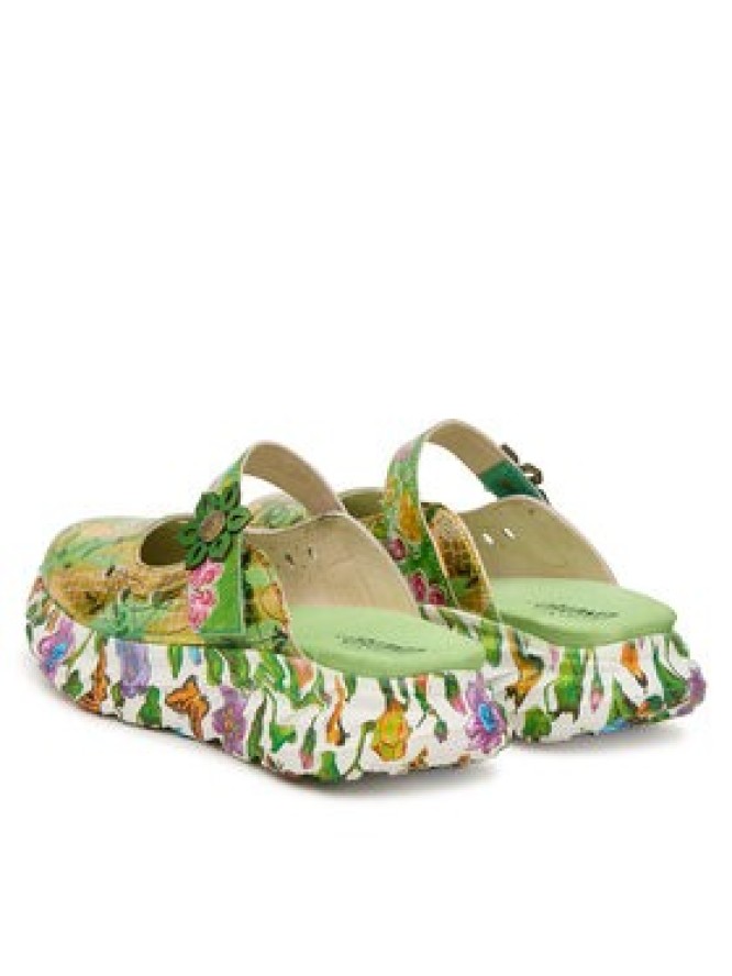 Laura Vita Klapki Sofiao 13 Zielony