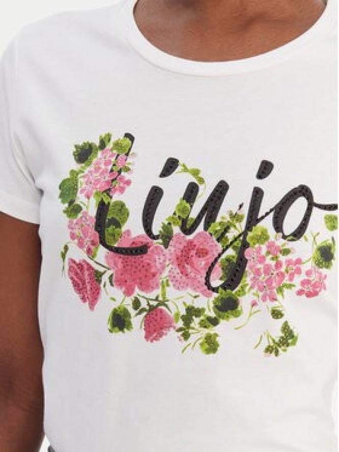 Liu Jo T-Shirt WA6493 JS923 Biały Regular Fit