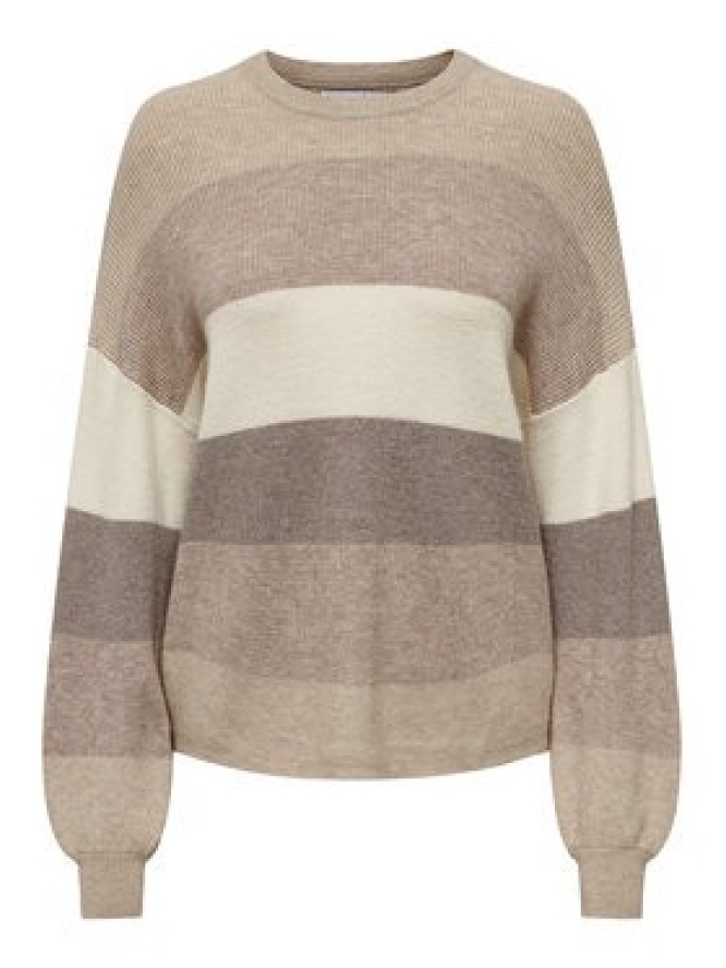 ONLY Sweter Atia 15220044 Beżowy Regular Fit