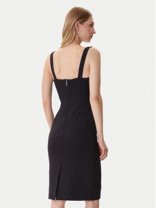 Versace Jeans Couture Sukienka koktajlowa 79HAO954 J0240 Czarny Slim Fit