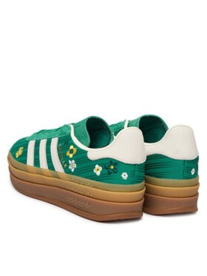 adidas Sneakersy Gazelle Bold IH1920 Zielony