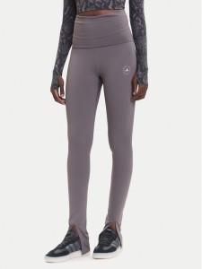 adidas by Stella McCartney Legginsy True Strength JX4321 Szary Slim Fit