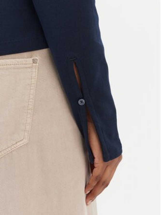 Tommy Hilfiger Bluzka Modern Cody WW0WW47850 Granatowy Slim Fit