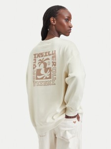 Quiksilver Bluza EQWFT03188 Beżowy jasny Oversize