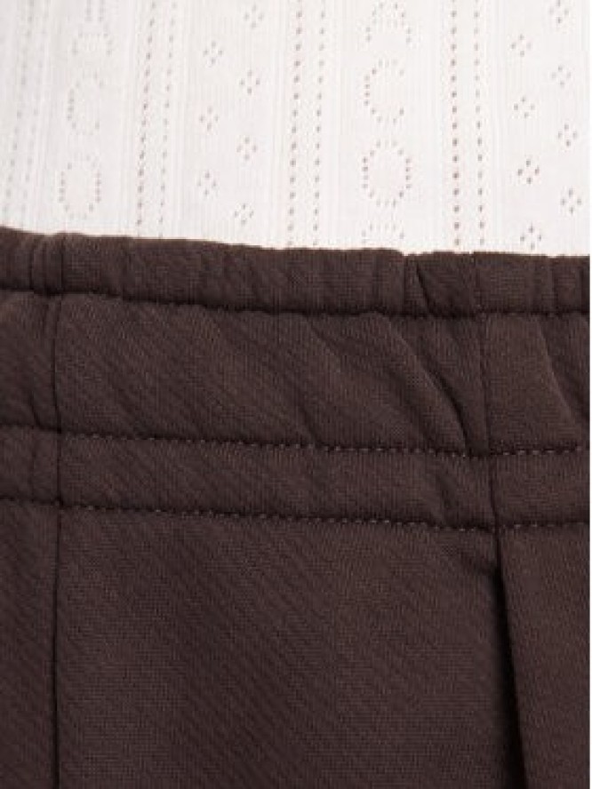 Lacoste Spodnie palazzo XF5248 Brązowy Wide Leg