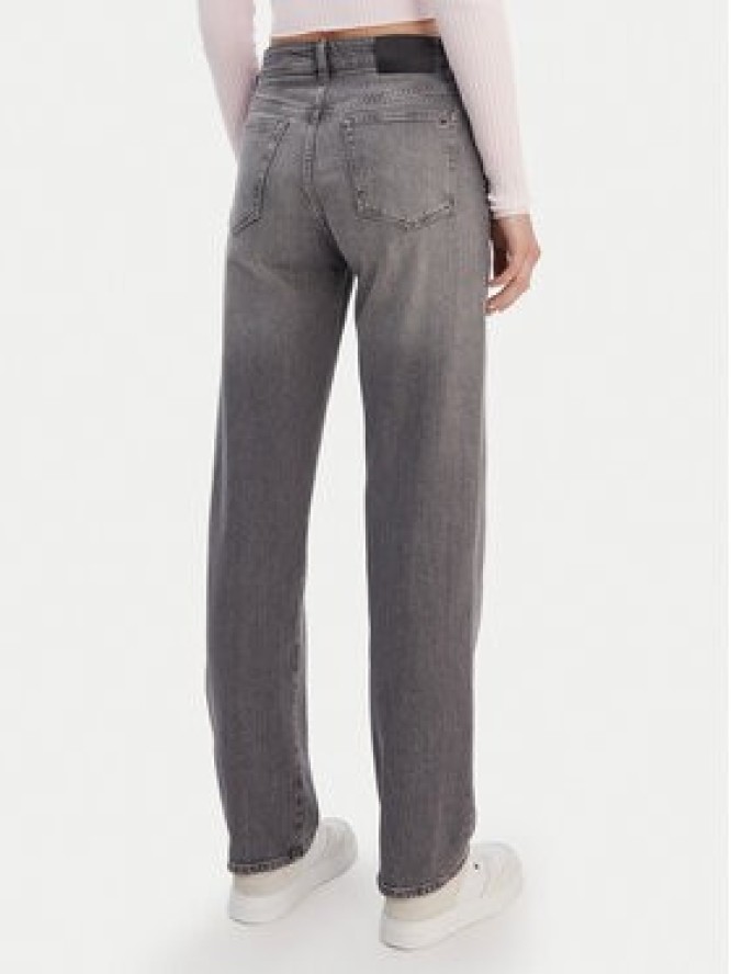 Tommy Jeans Jeansy Kira DW0DW22424 Szary Straight Fit