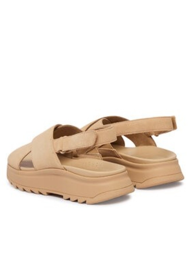 Clarks Sandały DashLite Wish 26185883 Beżowy