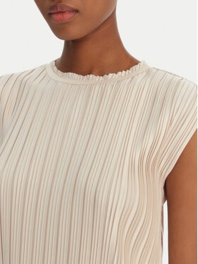 MAX&Co. Bluzka 2616941023200 Beżowy Regular Fit