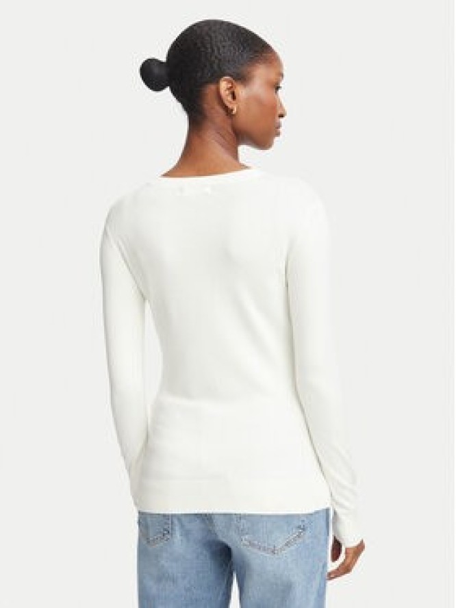 Guess Sweter W6BR53 Z1454 Kremowy Regular Fit