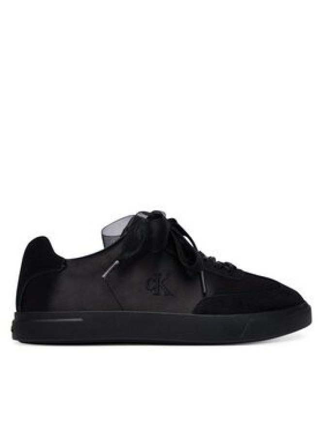 Calvin Klein Sneakersy Low Pro Cupsole Wt Satin Mix HW0HW03288 Czarny