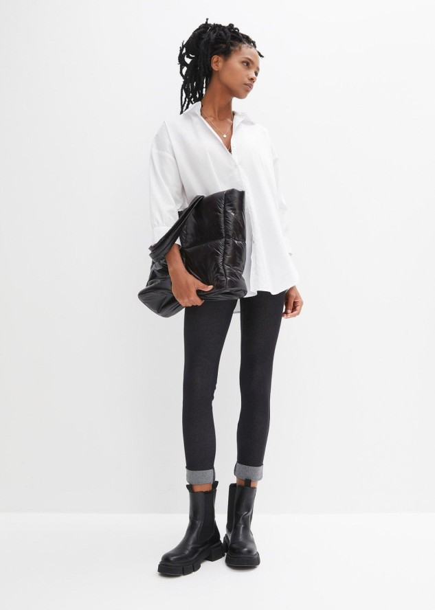 Legginsy o wyglądzie dżinsów