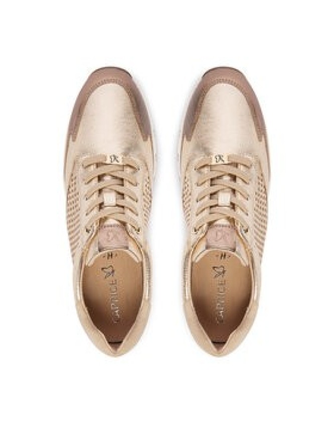 Caprice Sneakersy 9-23752-46 Złoty