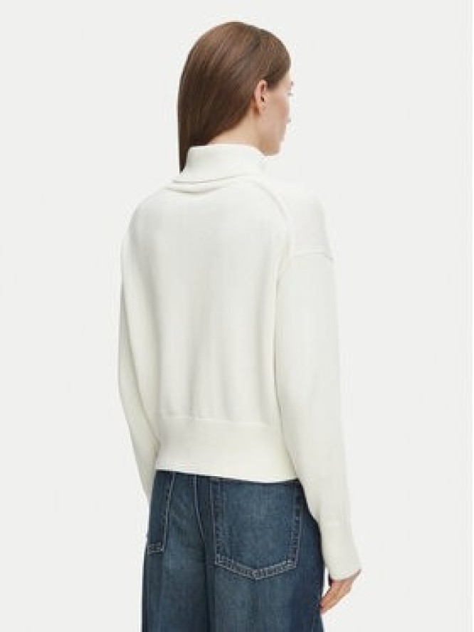 Calvin Klein Jeans Golf LV047H329G Kremowy Regular Fit