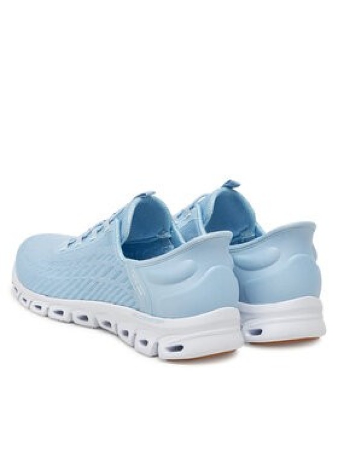 Skechers Sneakersy Glide-Step-Tranquility 104574/LTBL Niebieski