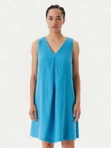 United Colors Of Benetton Sukienka letnia 4AGHDV0AX Niebieski Relaxed Fit