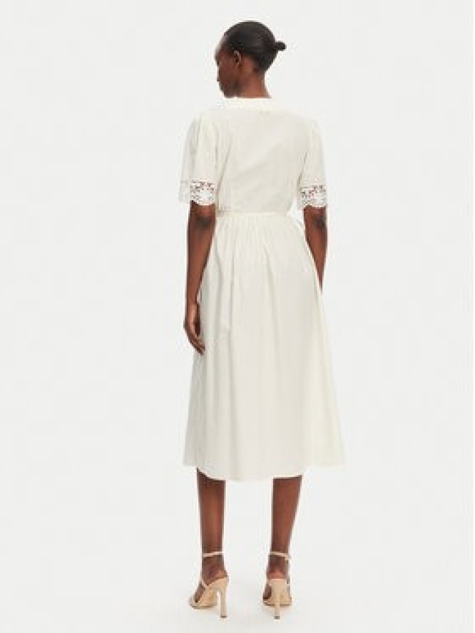 TWINSET Sukienka codzienna 251TT2091 Écru Loose Fit