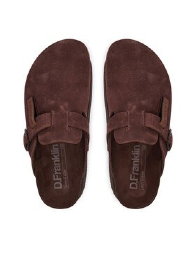 D.Franklin Klapki DFSH414005 Brązowy