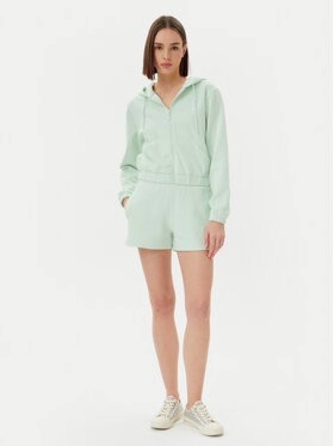 Guess Bluza V5RQ20 KC3D2 Zielony Regular Fit