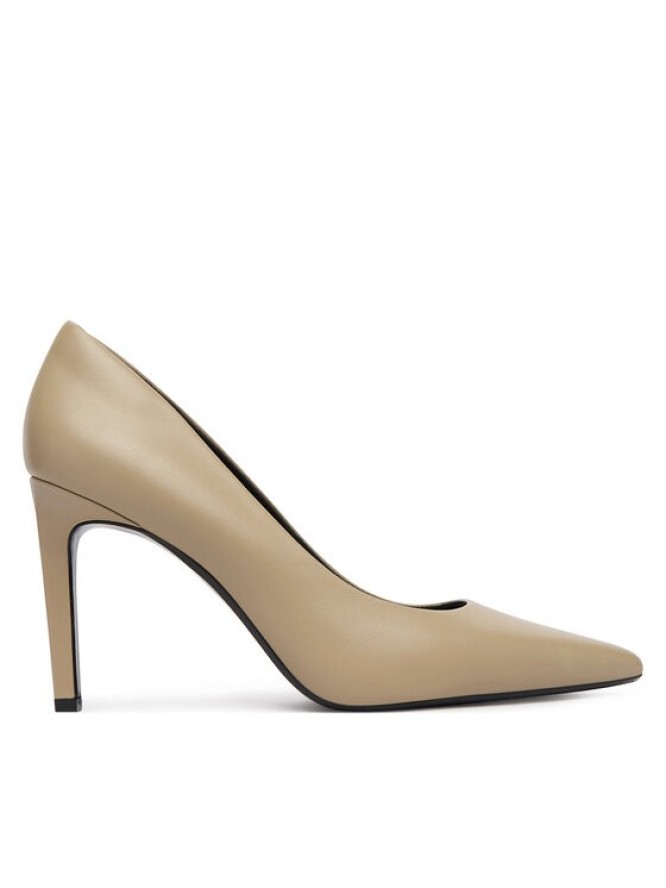 Calvin Klein Szpilki Ess Stiletto 90 HW0HW02608 Beżowy