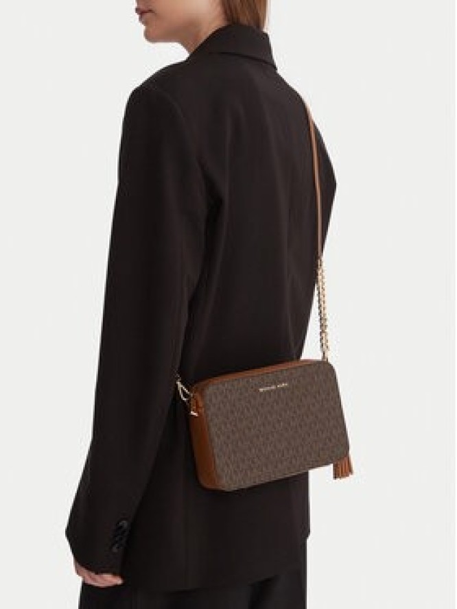 MICHAEL Michael Kors Torebka Crossbodies 32F8GF5M2B Bordowy