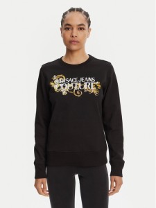 Versace Jeans Couture Bluza 78HAIC06 Czarny Regular Fit