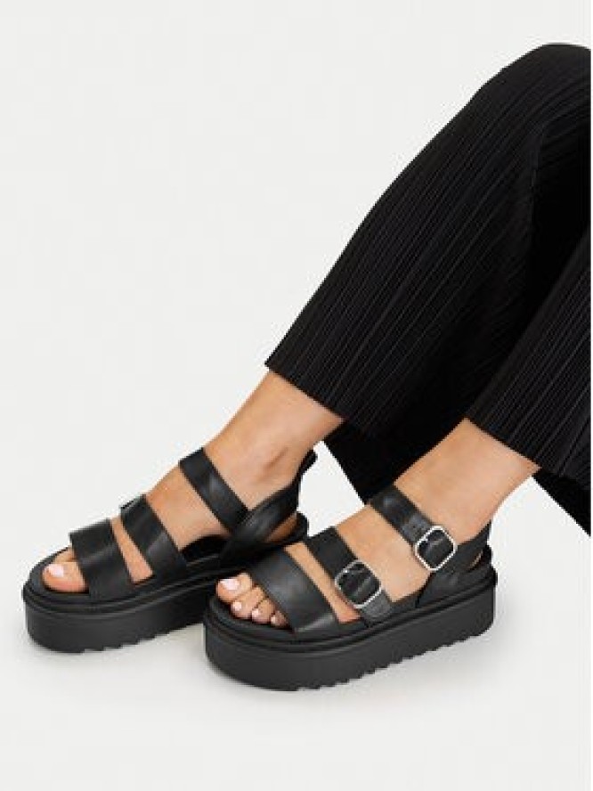 DeeZee Sandały CEO-HY632-1 Czarny