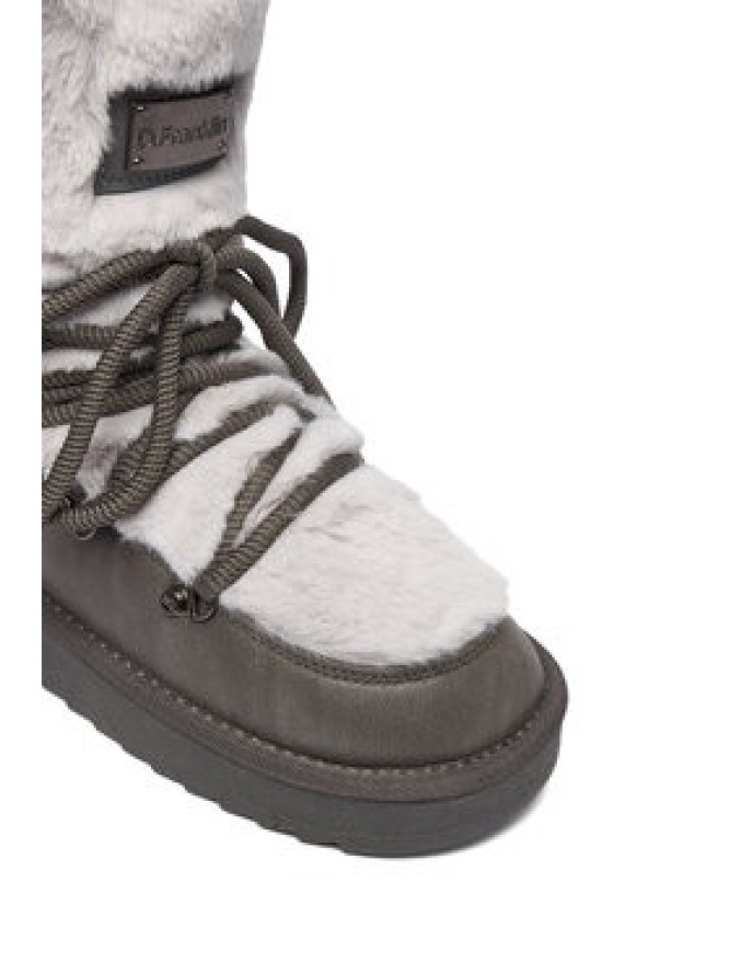 D.Franklin Śniegowce DFSH370022 Szary