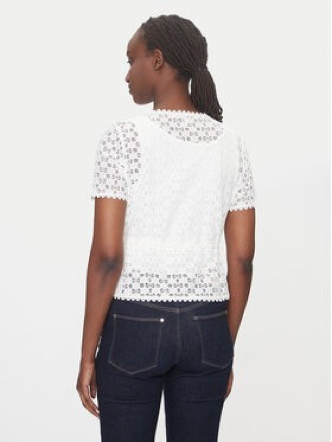 Morgan Bluzka 231-DATE Biały Slim Fit