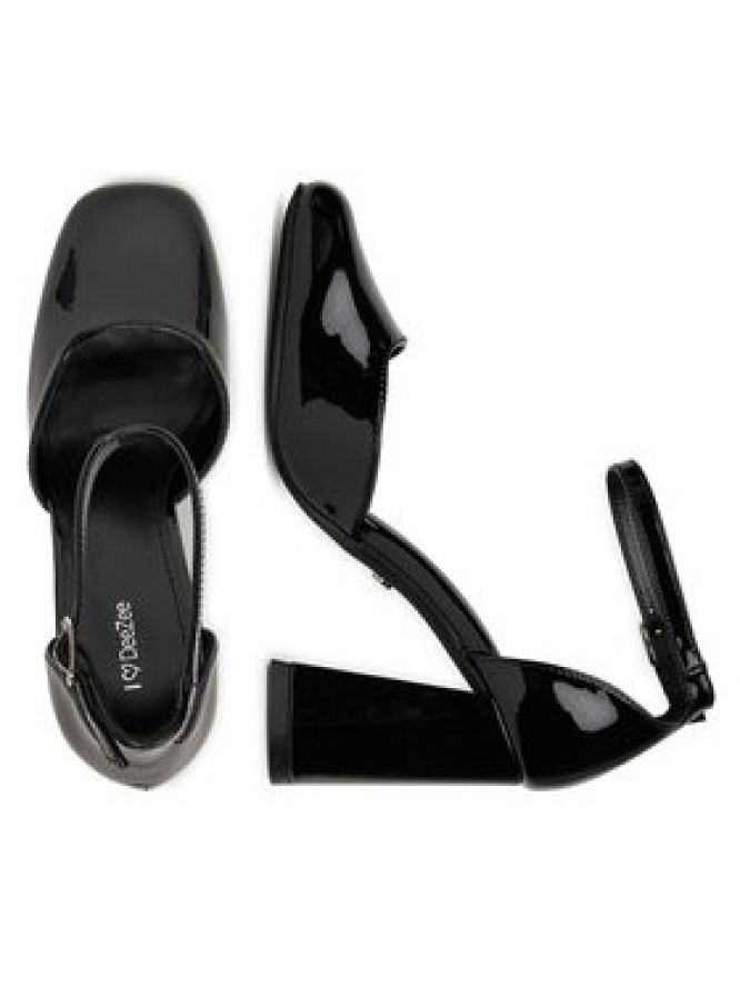 DeeZee Czółenka LWRK321-1 Czarny