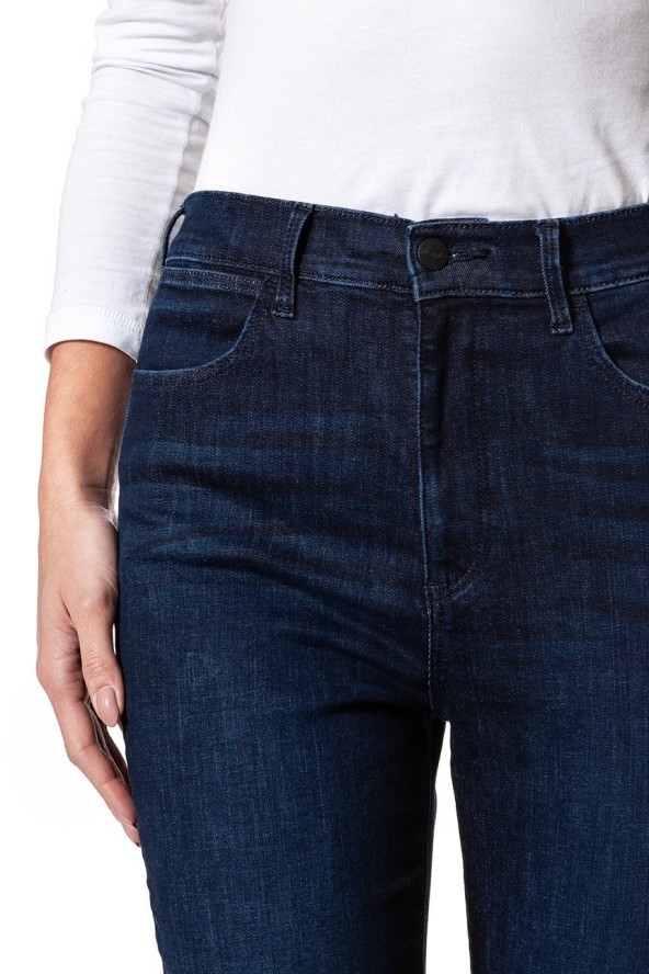 WRANGLER SUPER HIGH SKINNY TAINTED BLUE W27WSZ21H 112128196