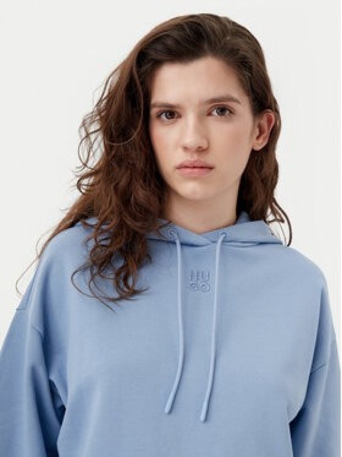 HUGO Bluza Delfinia 50522423 Niebieski Regular Fit