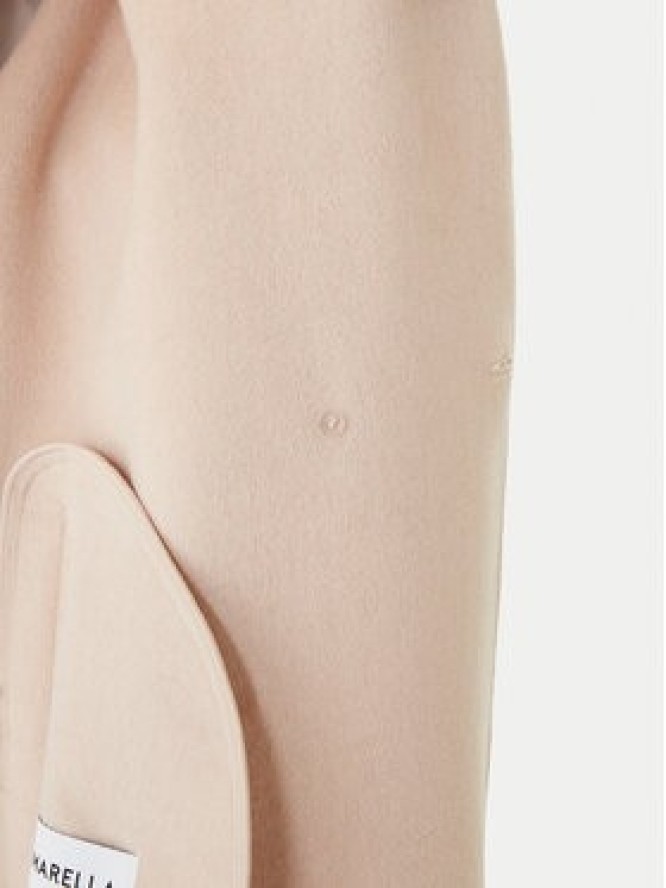 Marella Płaszcz wełniany Teca 2613011011 Beżowy Relaxed Fit