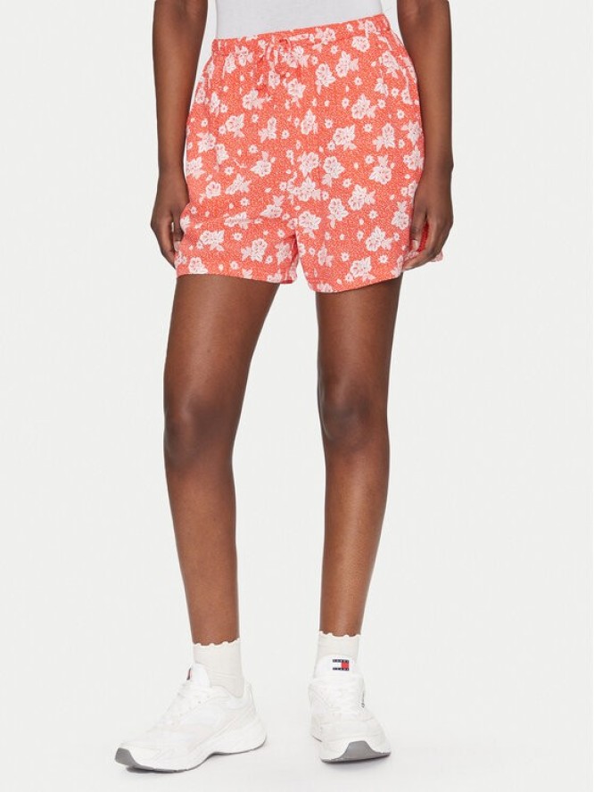Tommy Jeans Szorty materiałowe DW0DW20359 Pomarańczowy Regular Fit