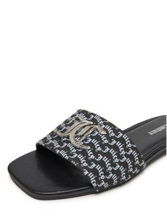 Juicy Couture Klapki HY24111-1 Czarny