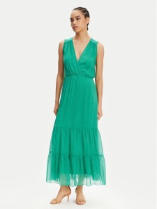 Haveone Sukienka letnia AFF-N005 Zielony Loose Fit