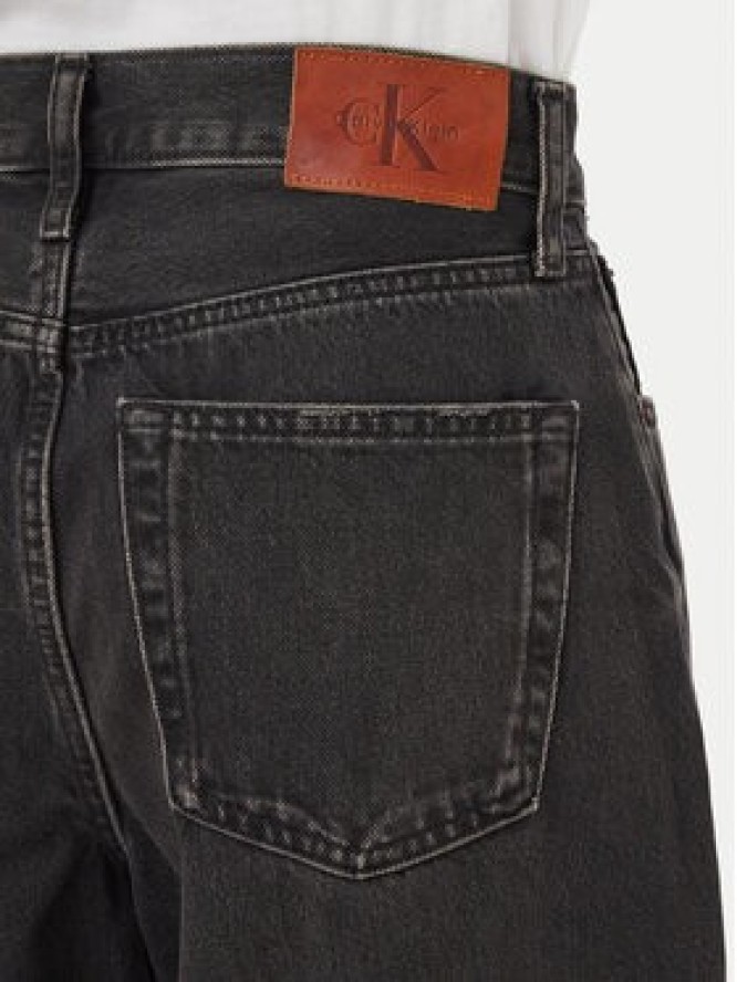 Calvin Klein Jeans Jeansy LV047F686G Czarny Barrel Fit