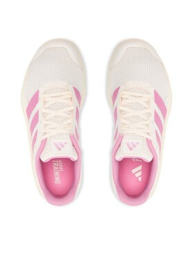 adidas Buty na siłownię Dropset Base Training Shoes LA3871 Kremowy