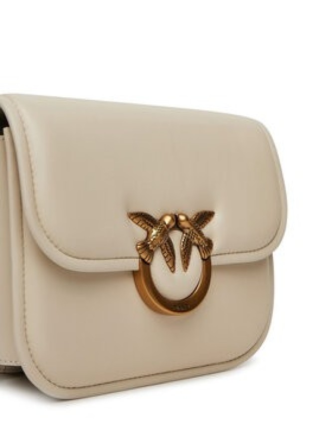 PINKO Torebka Love Box Bag Fl Mini 104297 A26L Écru
