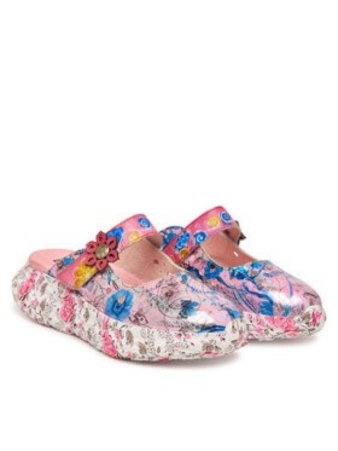 Laura Vita Klapki Sofiao 13 Różowy