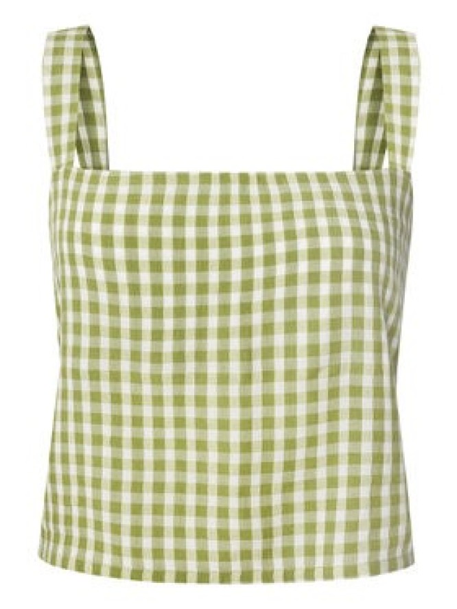 RVCA Top 23B041503 Zielony Relaxed Fit