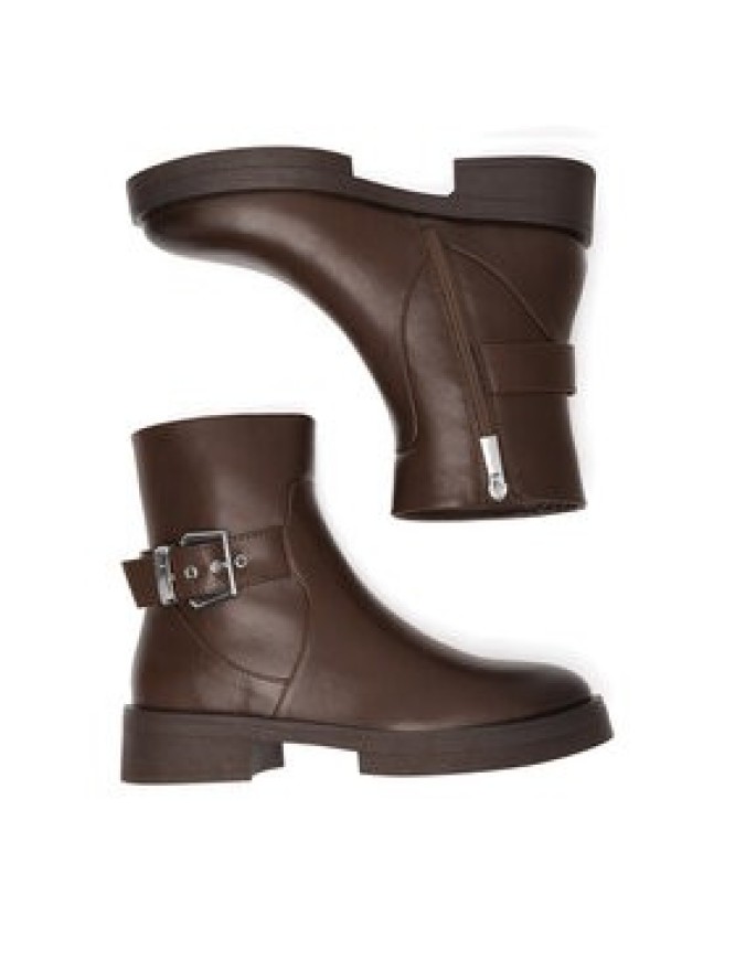 Jenny Fairy Botki HY6137-1 Brązowy