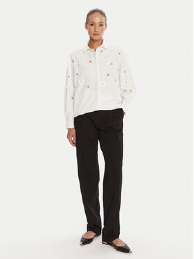 Bruuns Bazaar Koszula Chrisoula Beia BBW4201 Biały Loose Fit