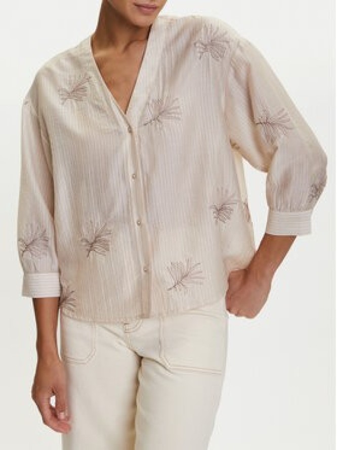 Tatuum Koszula Rue T2509.078 Beżowy Relaxed Fit