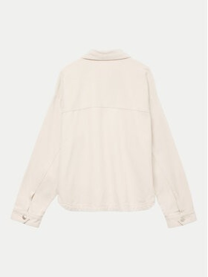 Vero Moda Koszula jeansowa Jamie 10331693 Beżowy Relaxed Fit