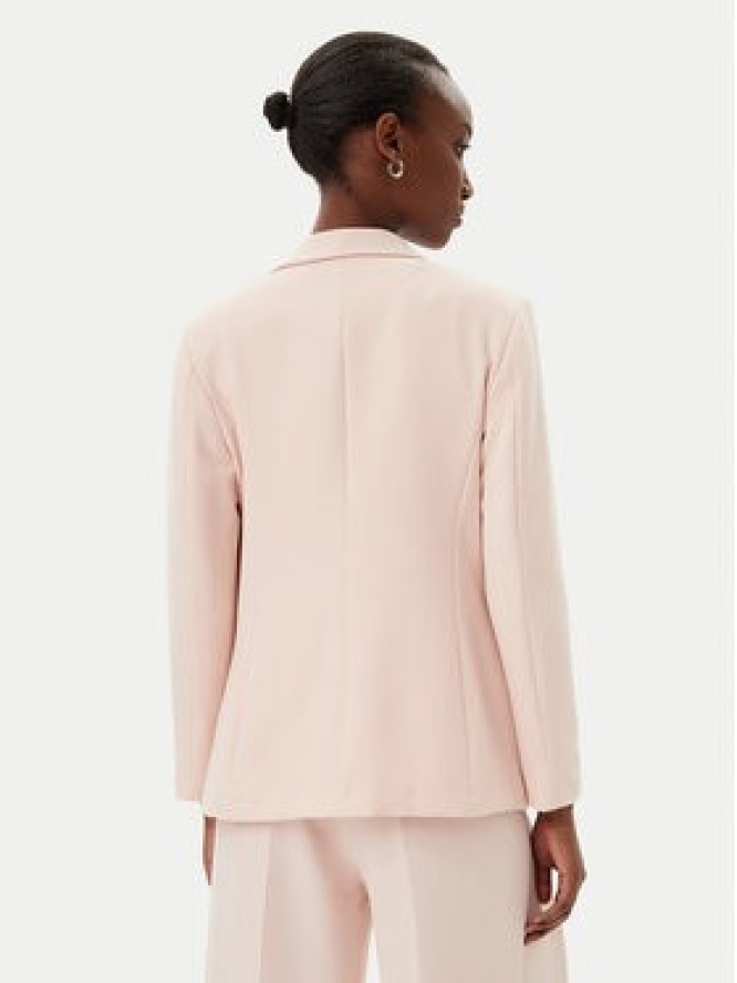 Maryley Marynarka 25EB187/M27/43PY Różowy Regular Fit