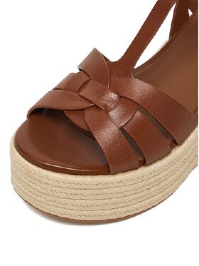 Badura Espadryle EO-AMARI-LT0228-26-805 Brązowy