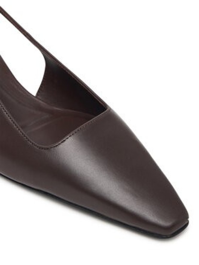 Calvin Klein Czółenka Kitten Heel Pump Sling Hdw HW0HW03168 Czarny