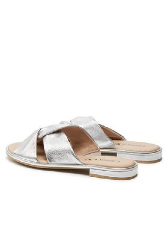 Caprice Klapki 9-27100-42 Srebrny