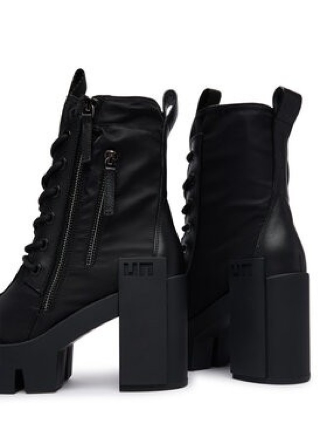 United Nude Botki Grip Cap Mid 1103101201 Czarny