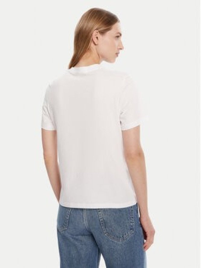Calvin Klein Jeans T-Shirt Classic Monologo LV047D873G Biały Regular Fit